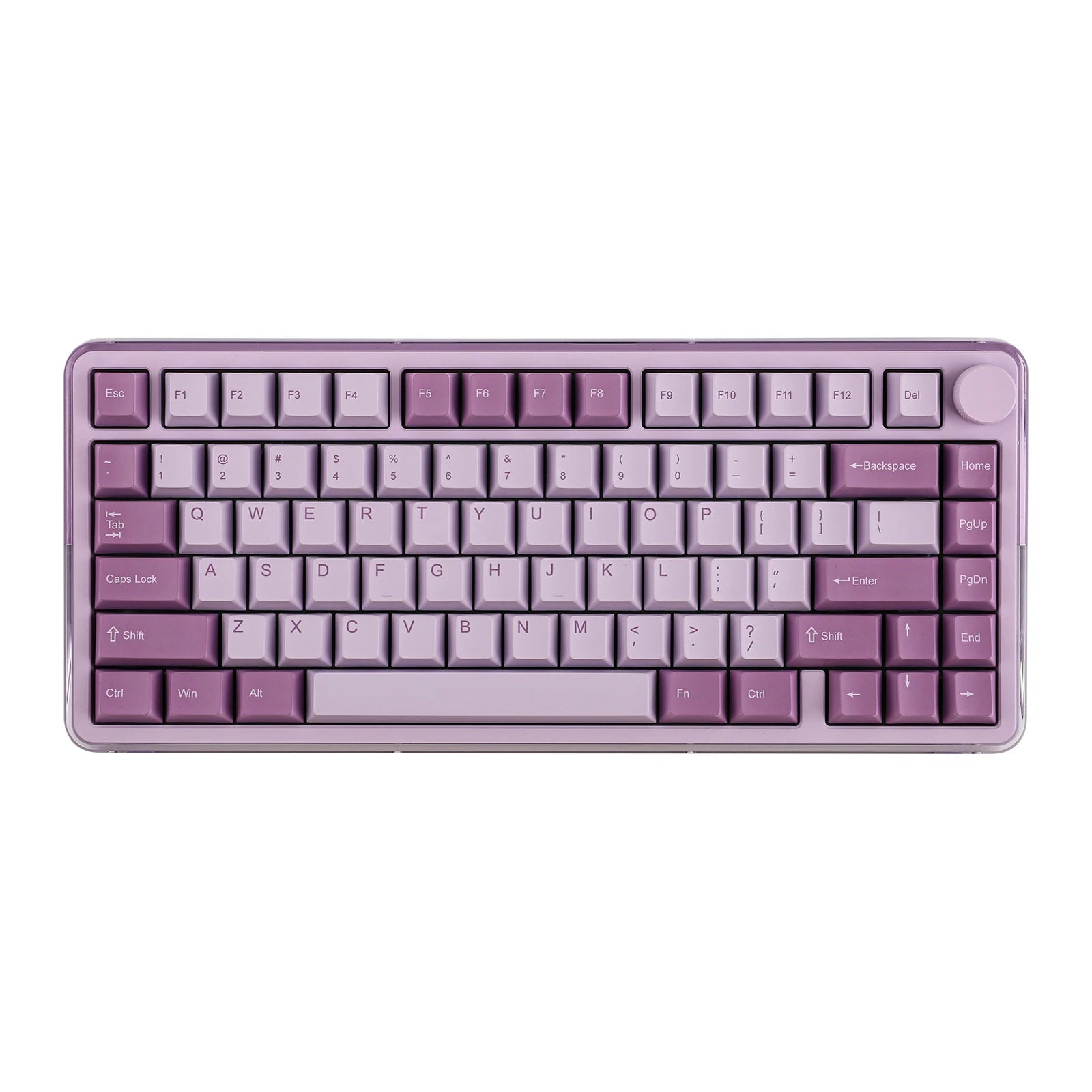 KiiBOOM Breeze 75 75% Aluminium & Acrylic Hot Swappable Wired/Bluetooth/2.4GHz Wireless Mechanical Keyboard for Win/Mac