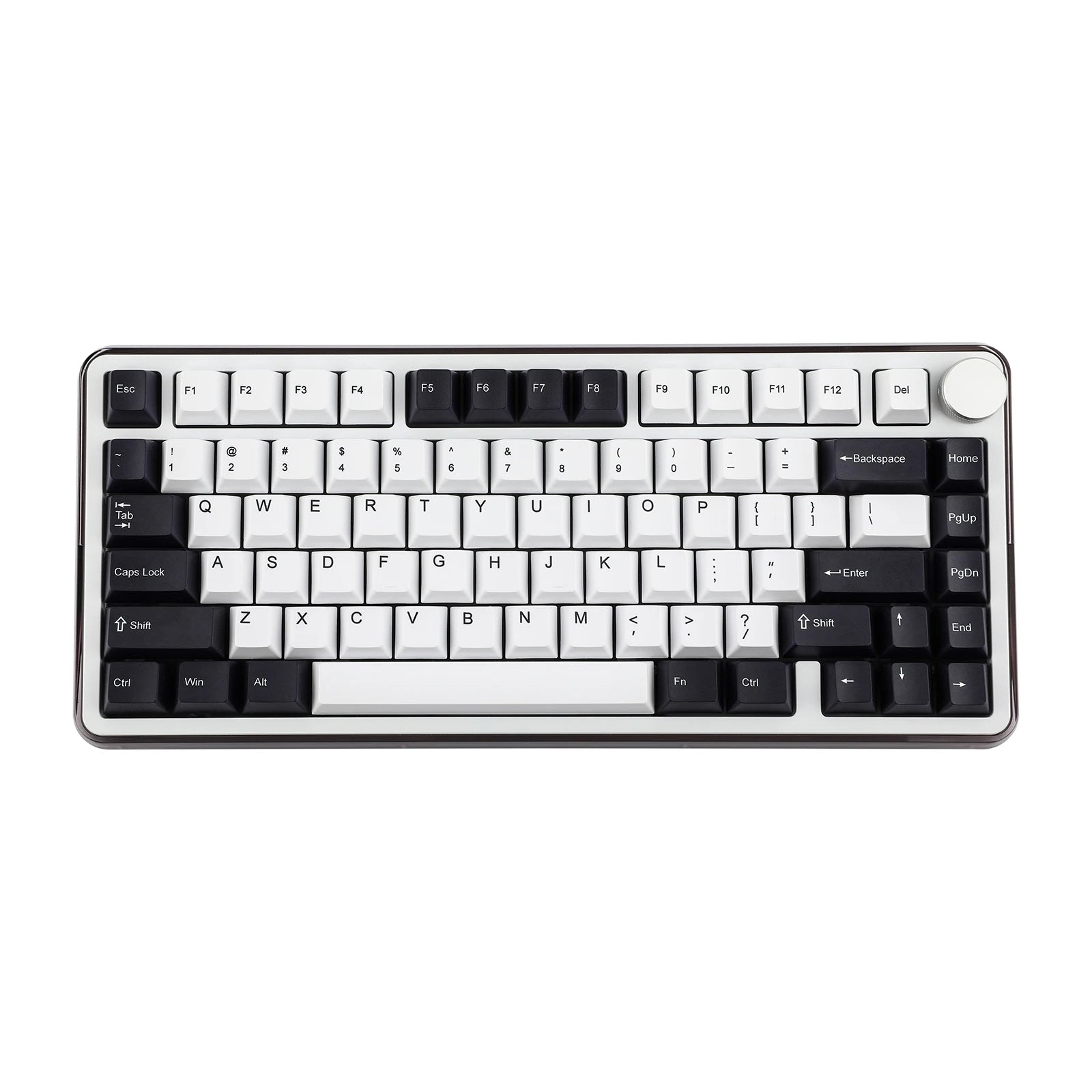 KiiBOOM Breeze 75 75% Aluminium & Acrylic Hot Swappable Wired/Bluetooth/2.4GHz Wireless Mechanical Keyboard for Win/Mac