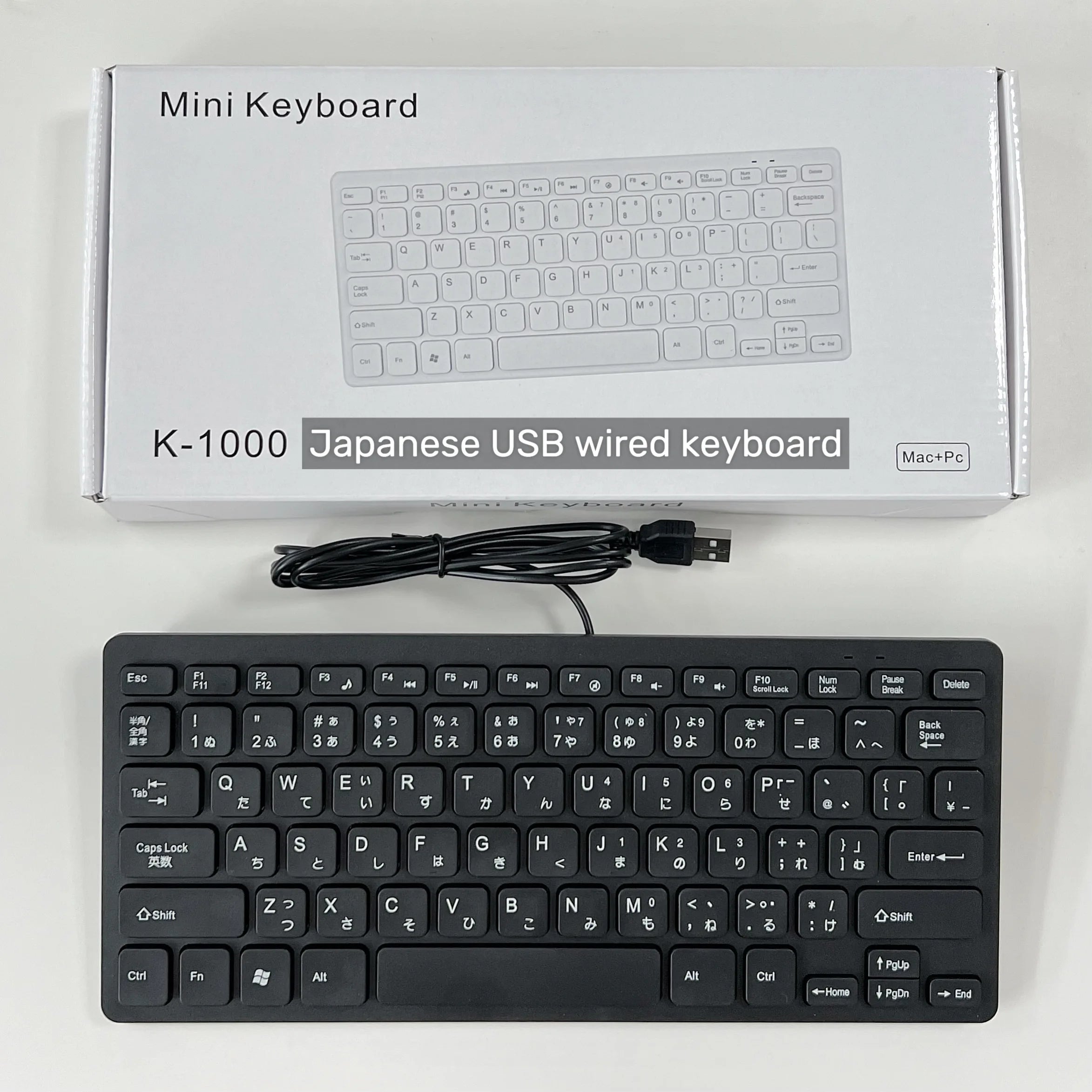 78 Keys for Laptop Desktop Computer PC thin Korean Japanese German Russian French Spanish USB wired mini keyboard Language