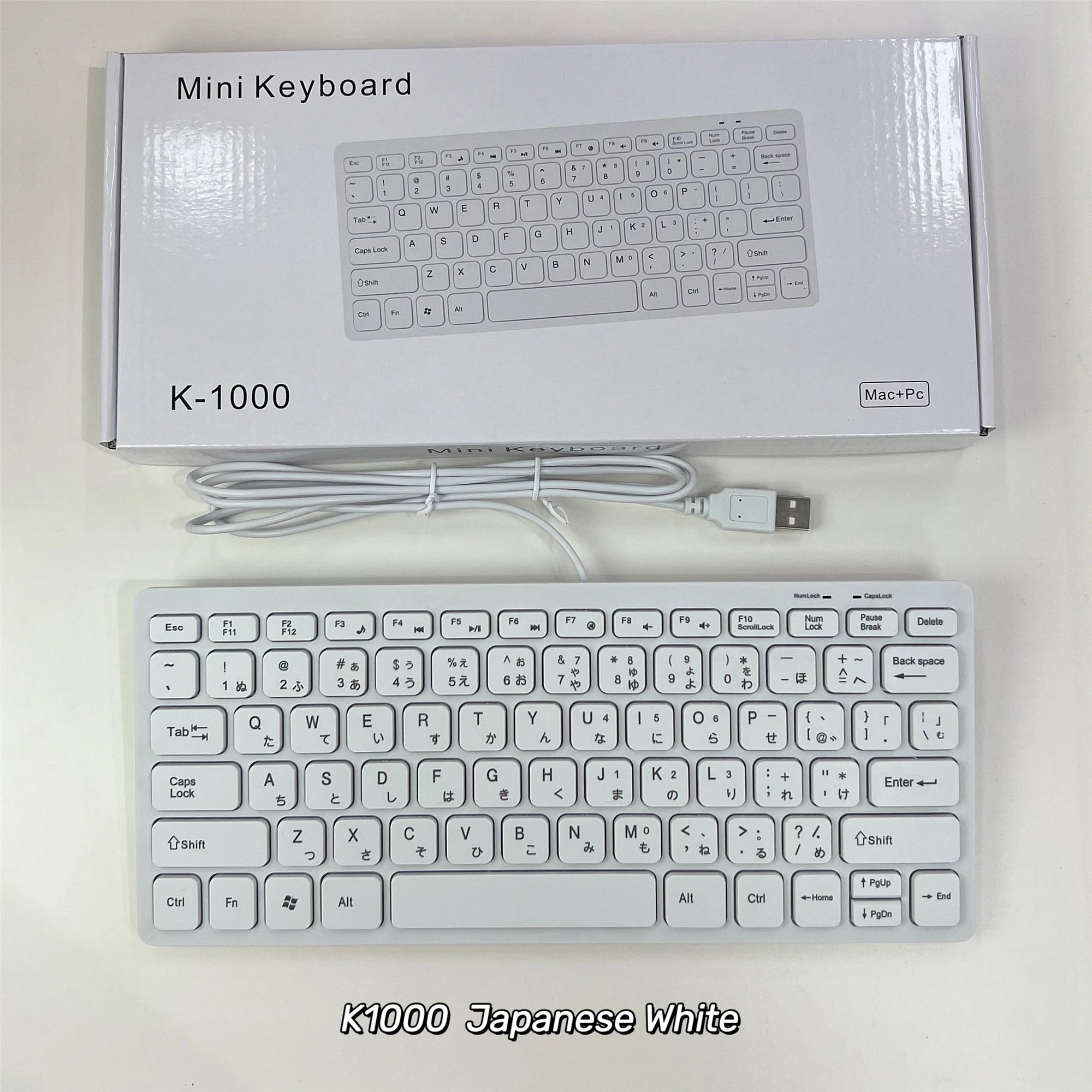 78 Keys for Laptop Desktop Computer PC thin Korean Japanese German Russian French Spanish USB wired mini keyboard Language
