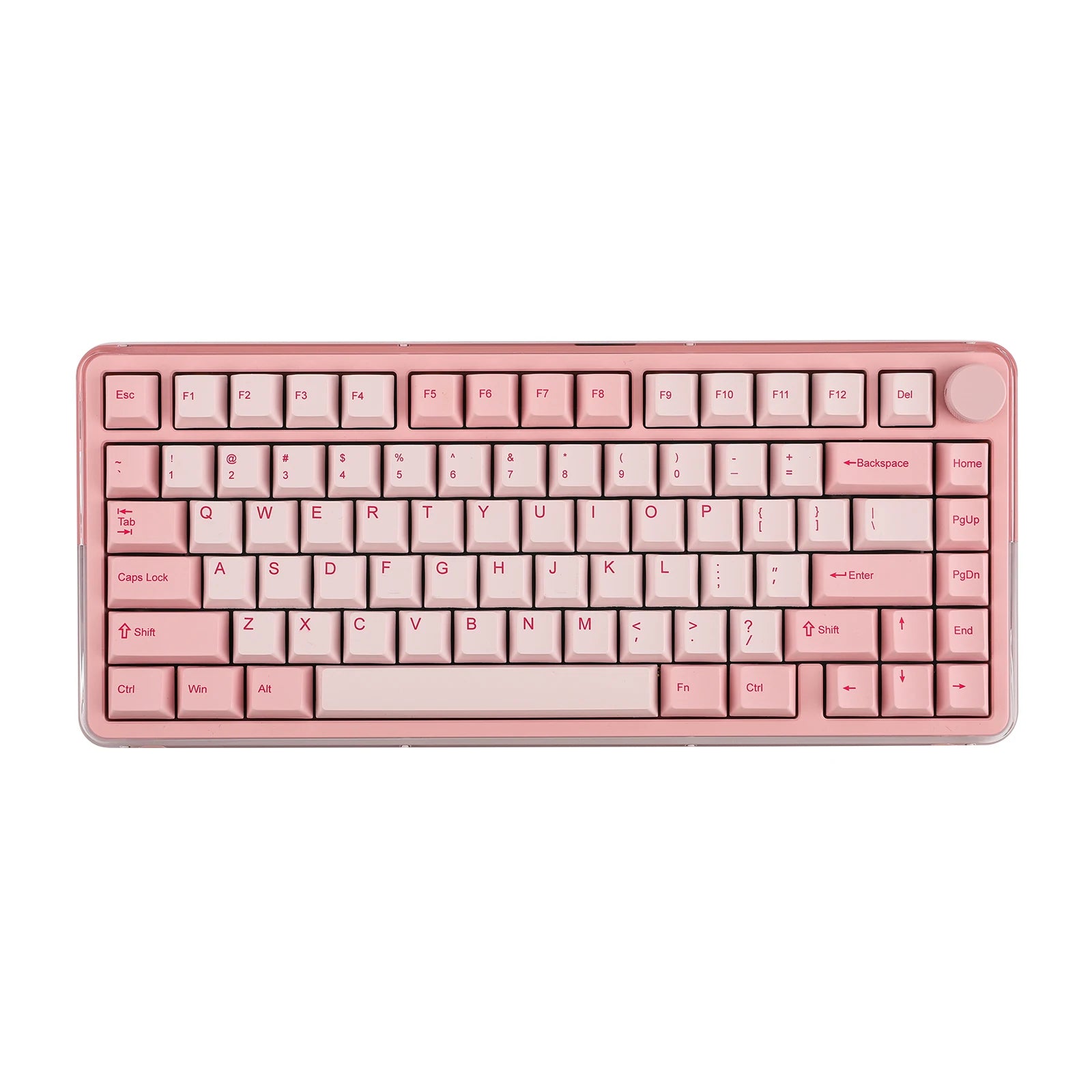 KiiBOOM Breeze 75 75% Aluminium & Acrylic Hot Swappable Wired/Bluetooth/2.4GHz Wireless Mechanical Keyboard for Win/Mac